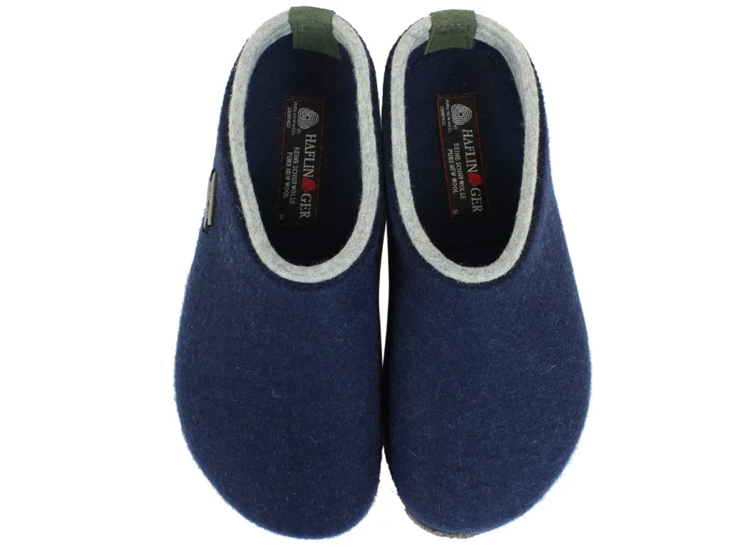 Airy Design Haflinger Clogs Grizzly Kris Jeans