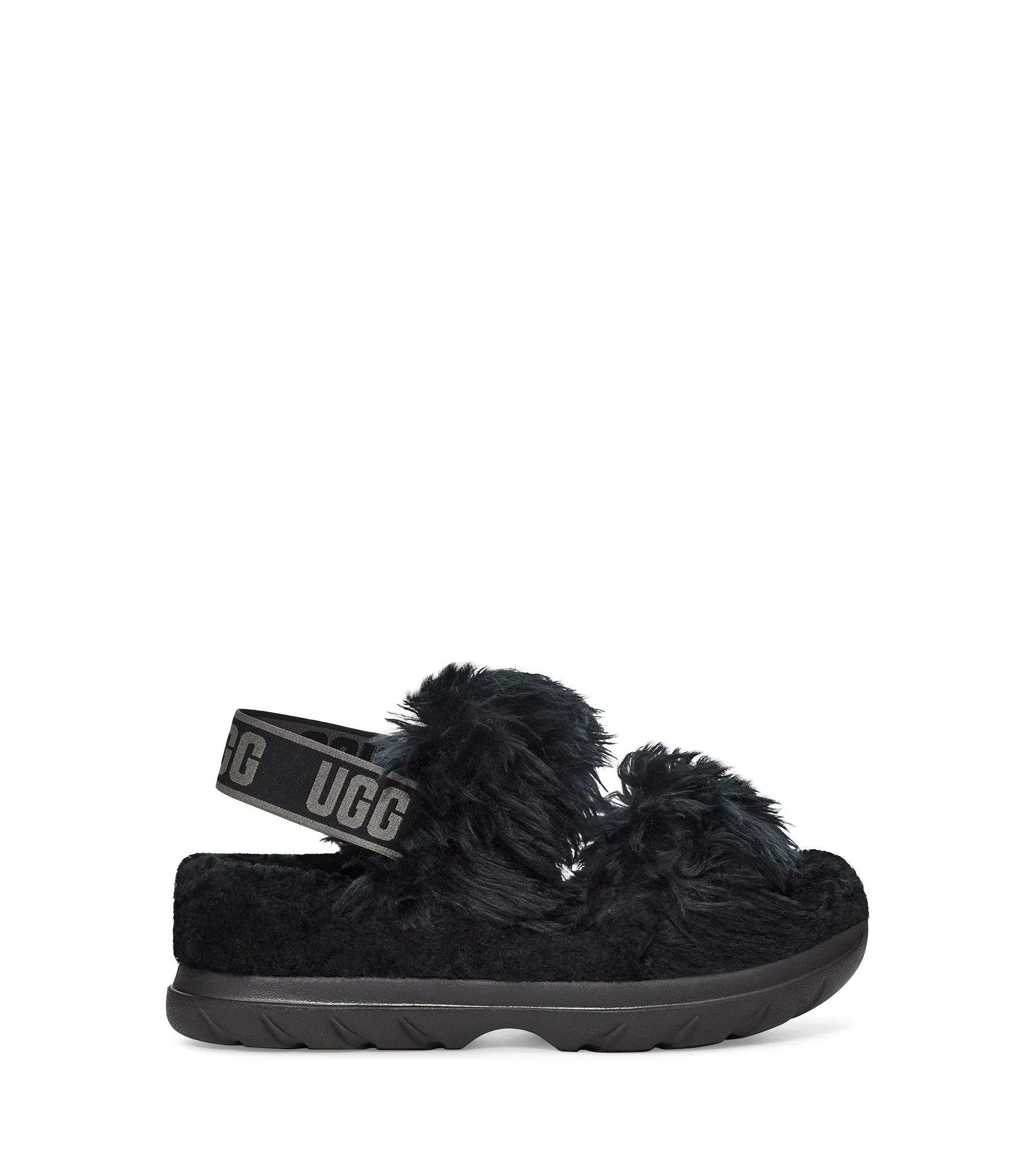 UGG Fluff Sugar Sandal Comfort collar