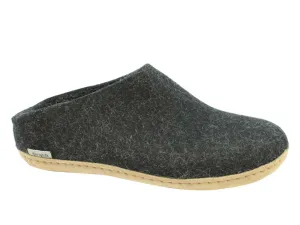 Sporty Design Glerups Slippers open heel Charcoal
