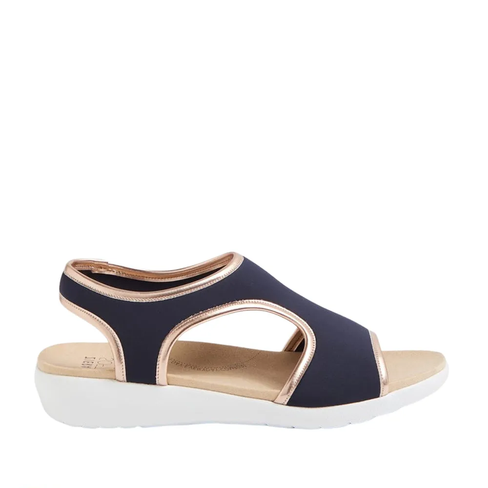 Suede Soft ZIERA ULLAHS NAVY ROSE