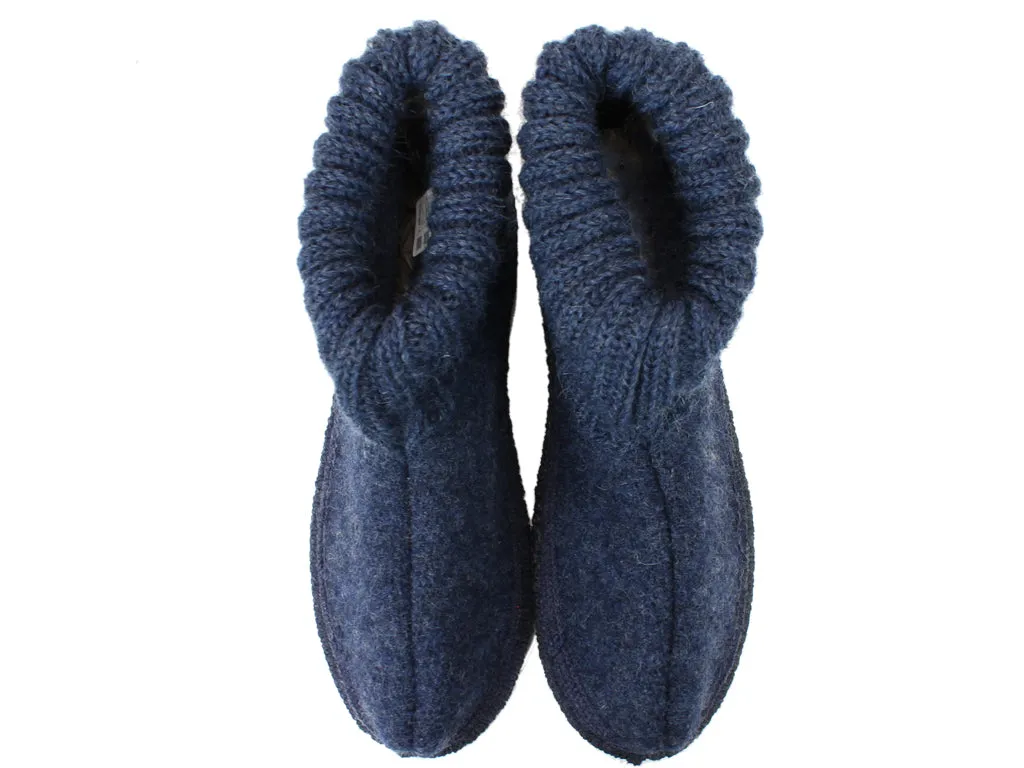 Haflinger Slippers Karl Jeans Forest Mood