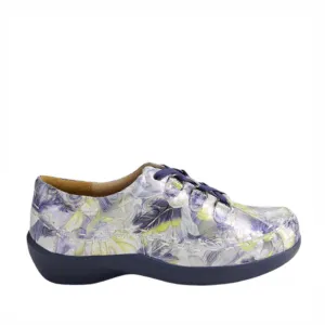 ZIERA ALLSORTS NAVY SILVER FLORAL Flexible Outsole