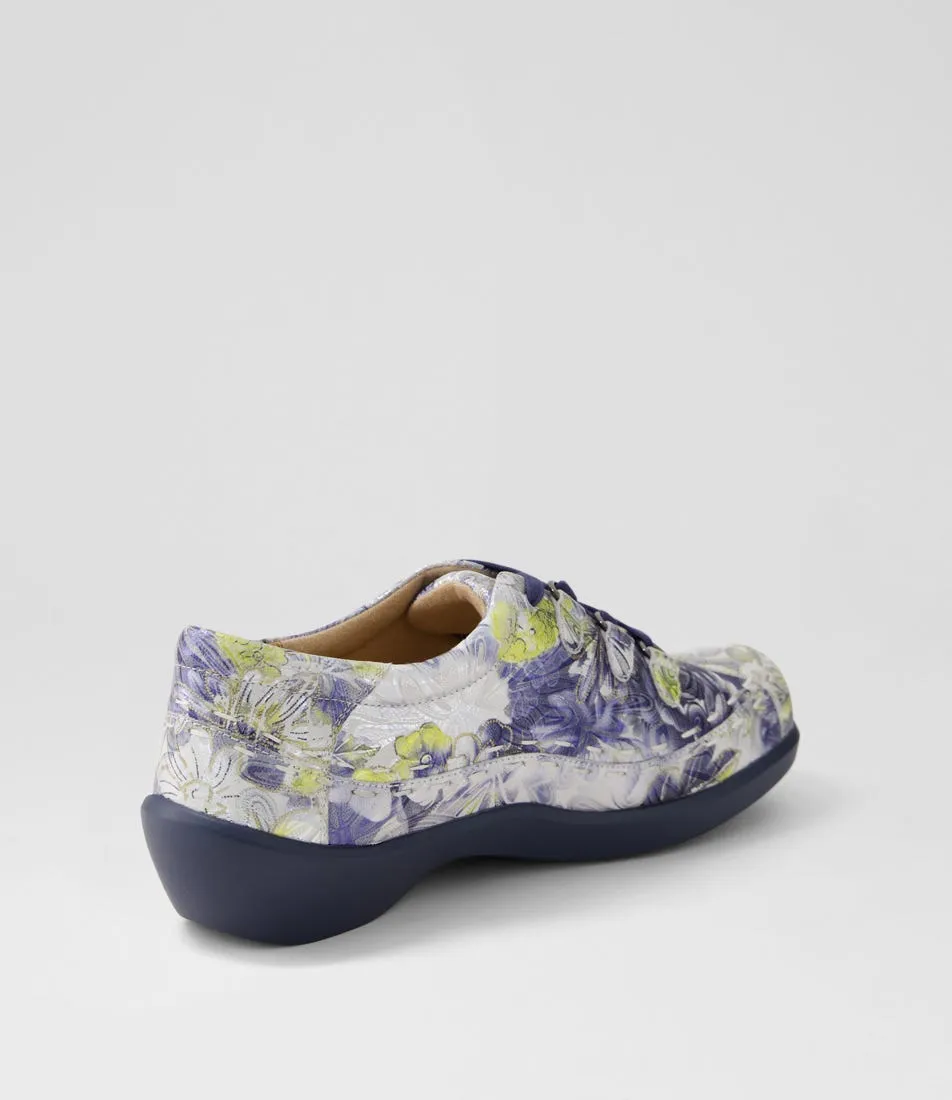 ZIERA ALLSORTS NAVY SILVER FLORAL Outfit Key