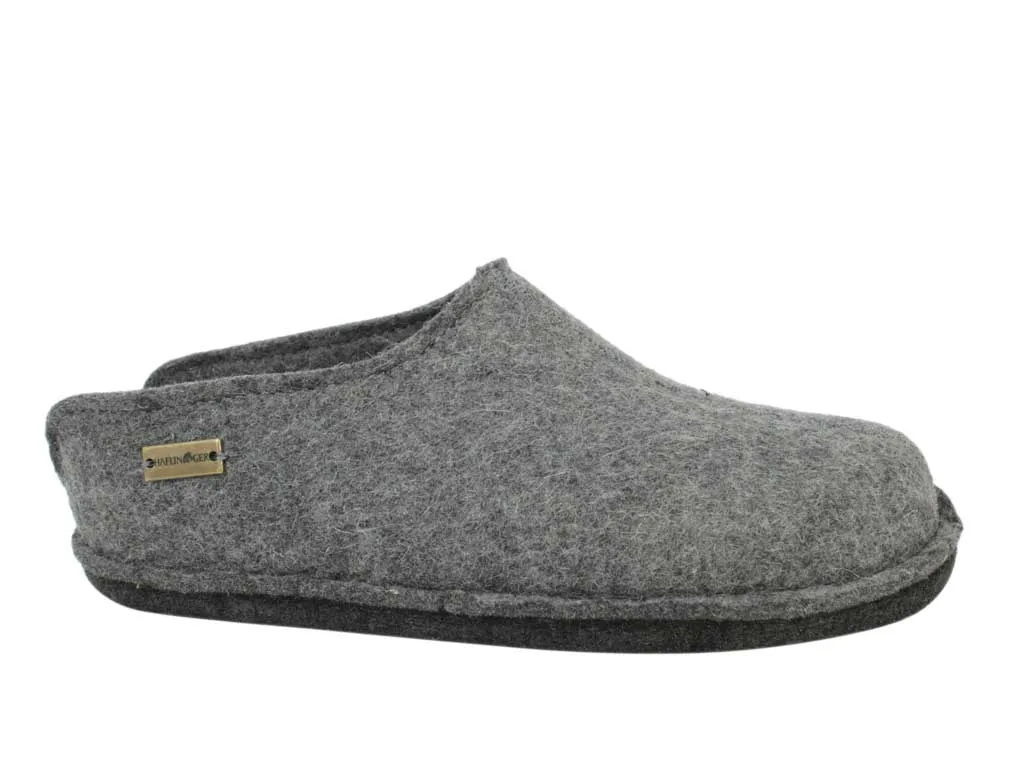 Haflinger Slippers Flair Smily Anthracite LaceUp