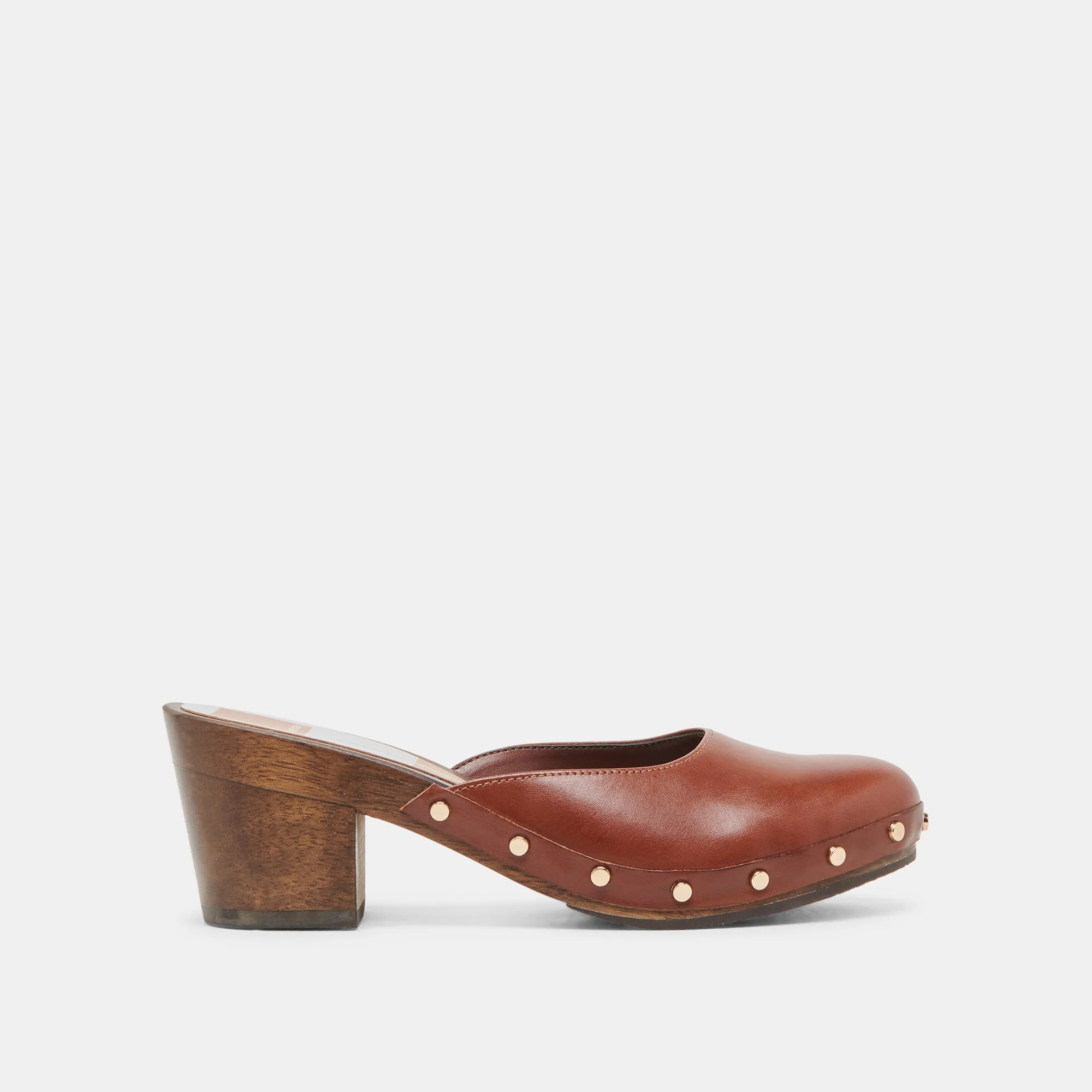 Customizable Fit CAMYN HEELS BROWN LEATHER
