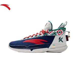 Elevated Court Movement Endurance Support Tech ANTA Klay Thompson KT9 Christmas Basketball Shoes