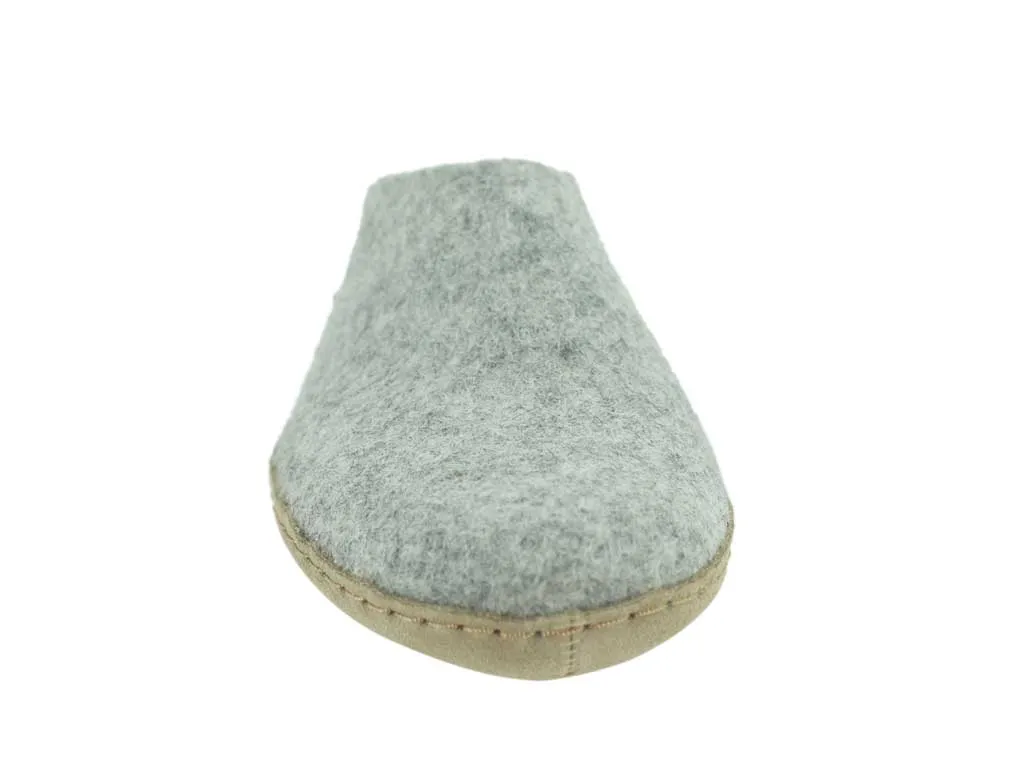 Road carbon fiber plate Glerups Slippers open heel Grey