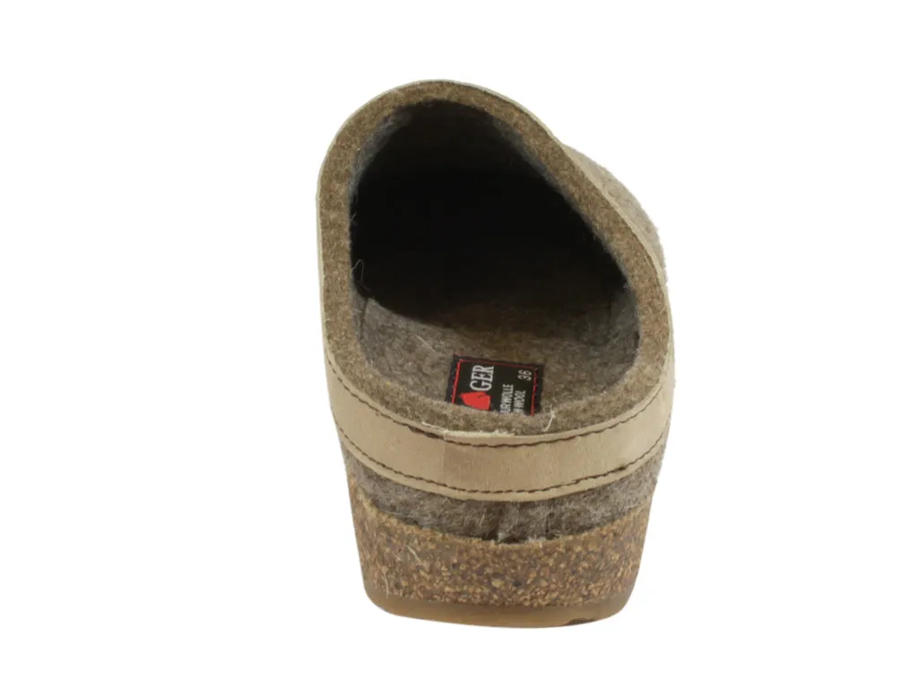 Haflinger Clogs Grizzly Torben Torf Comfort Grip sports