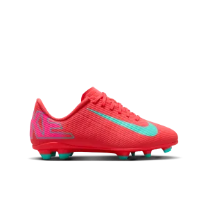 Nike Jnr Mercurial Vapor 16 Club FG Football Boots (Ember Glow/Aurora Green) Soft Interior