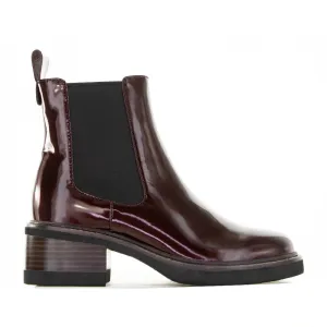 BRESLEY PATROL BORDO PATENT thin heel Classy flair