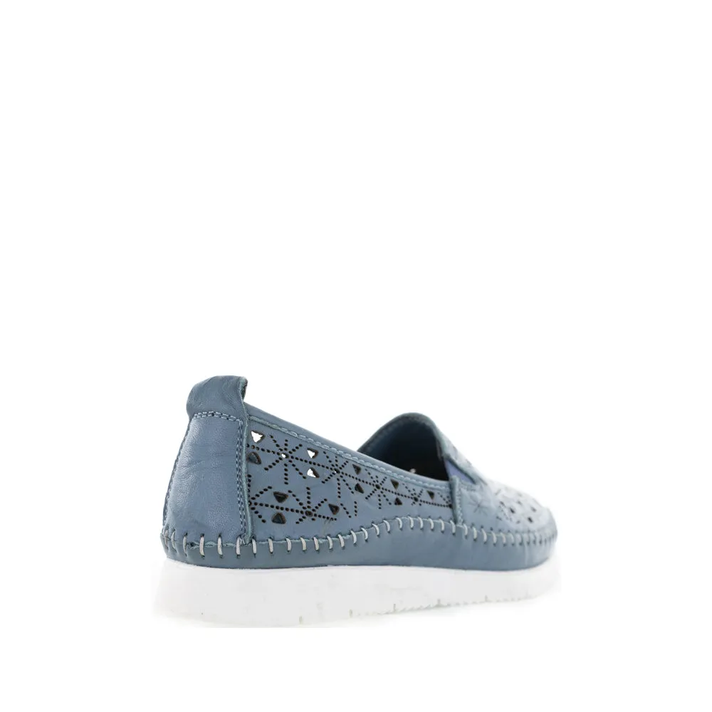 Instant Access Shoes Weather Friendly CABELLO CLEAR DENIM