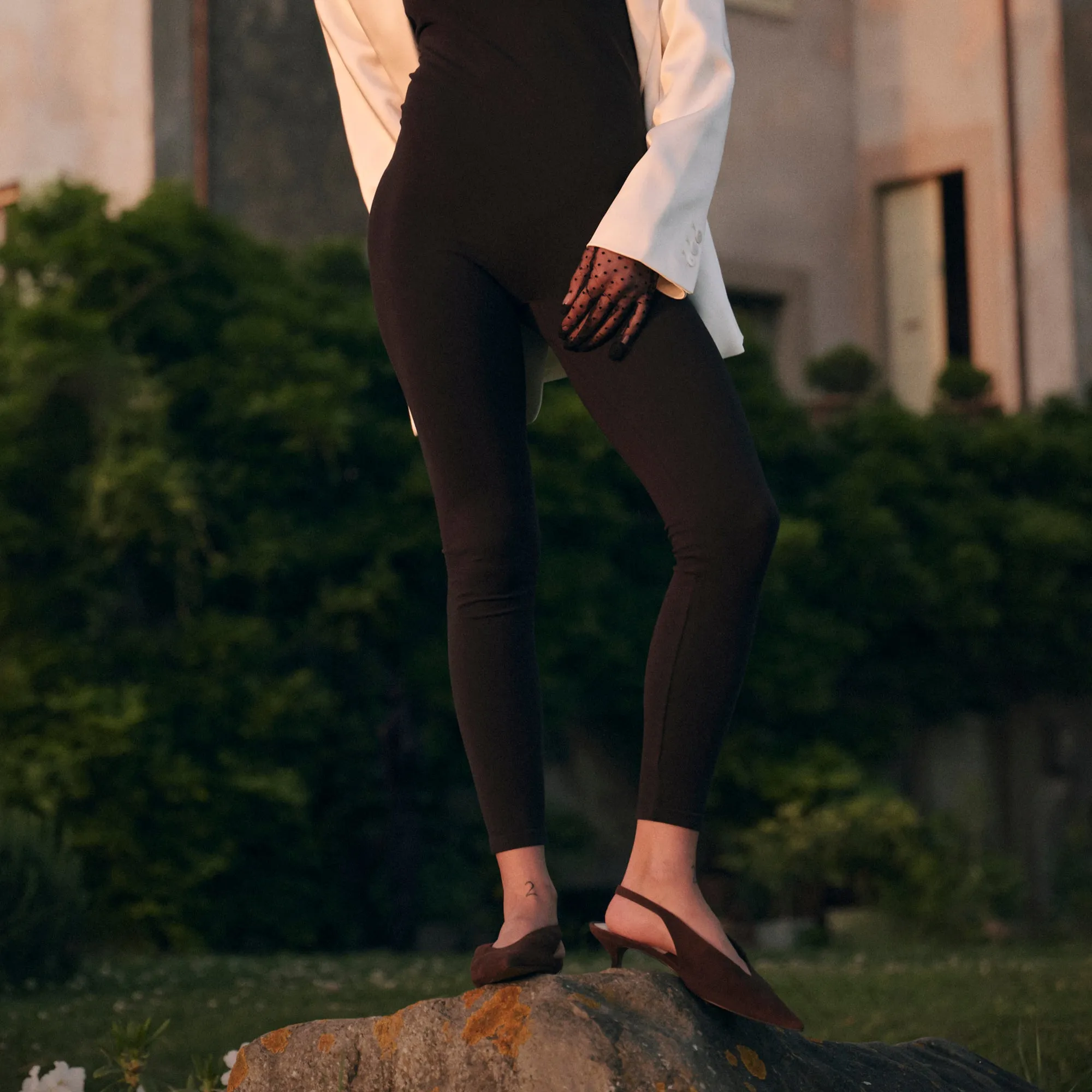 Flexibility ALENNA HEELS DK BROWN SUEDE