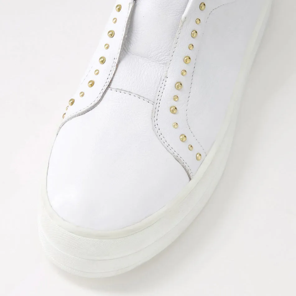 No Hassle Comfy Slip On DJANGO & JULIETTE SYNTY WHITE