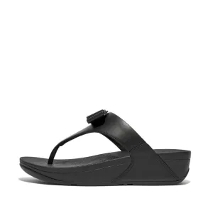 FitFlop LULU Bow leather Toe-Post Sandals Dream Walk