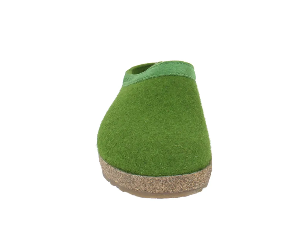 Haflinger Clogs Grizzly Torben Grass Green Trend Glow