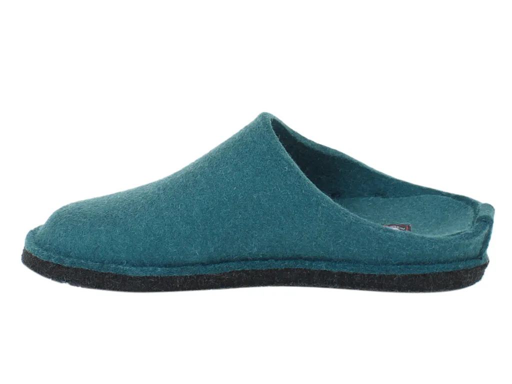 Soft Land Haflinger Slippers Flair Soft Teal