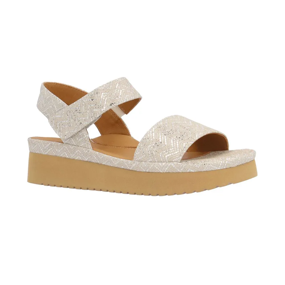 Abrilla Sandal - Taupe Rubber Outsole
