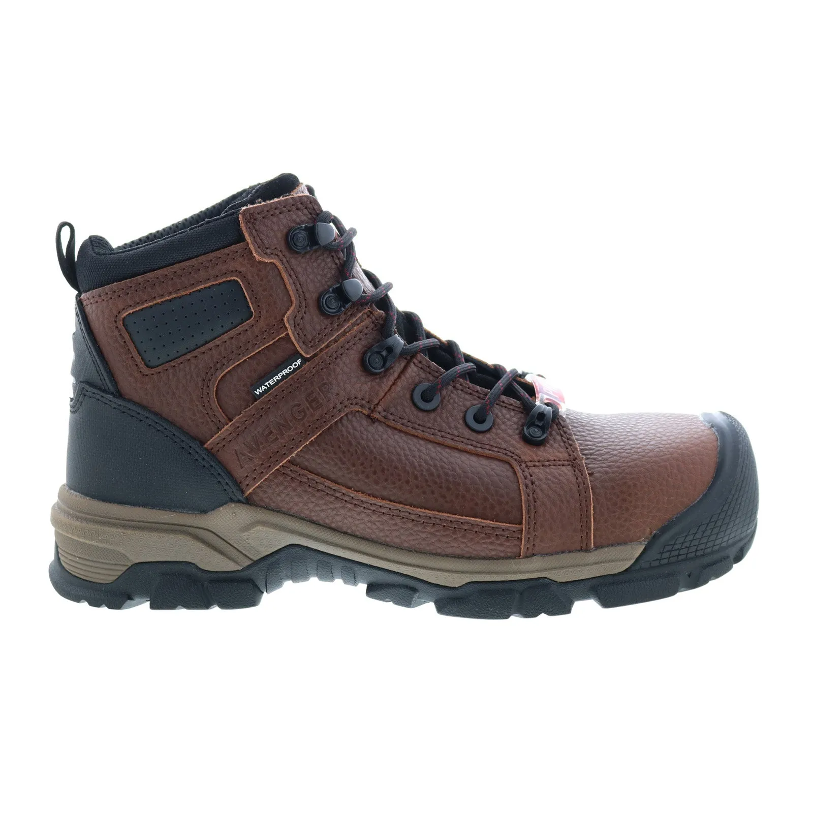 Comfortable Flex Minimal Color Avenger Ripsaw Carbon Toe Waterproof A7330 Mens Brown Leather Work Boots