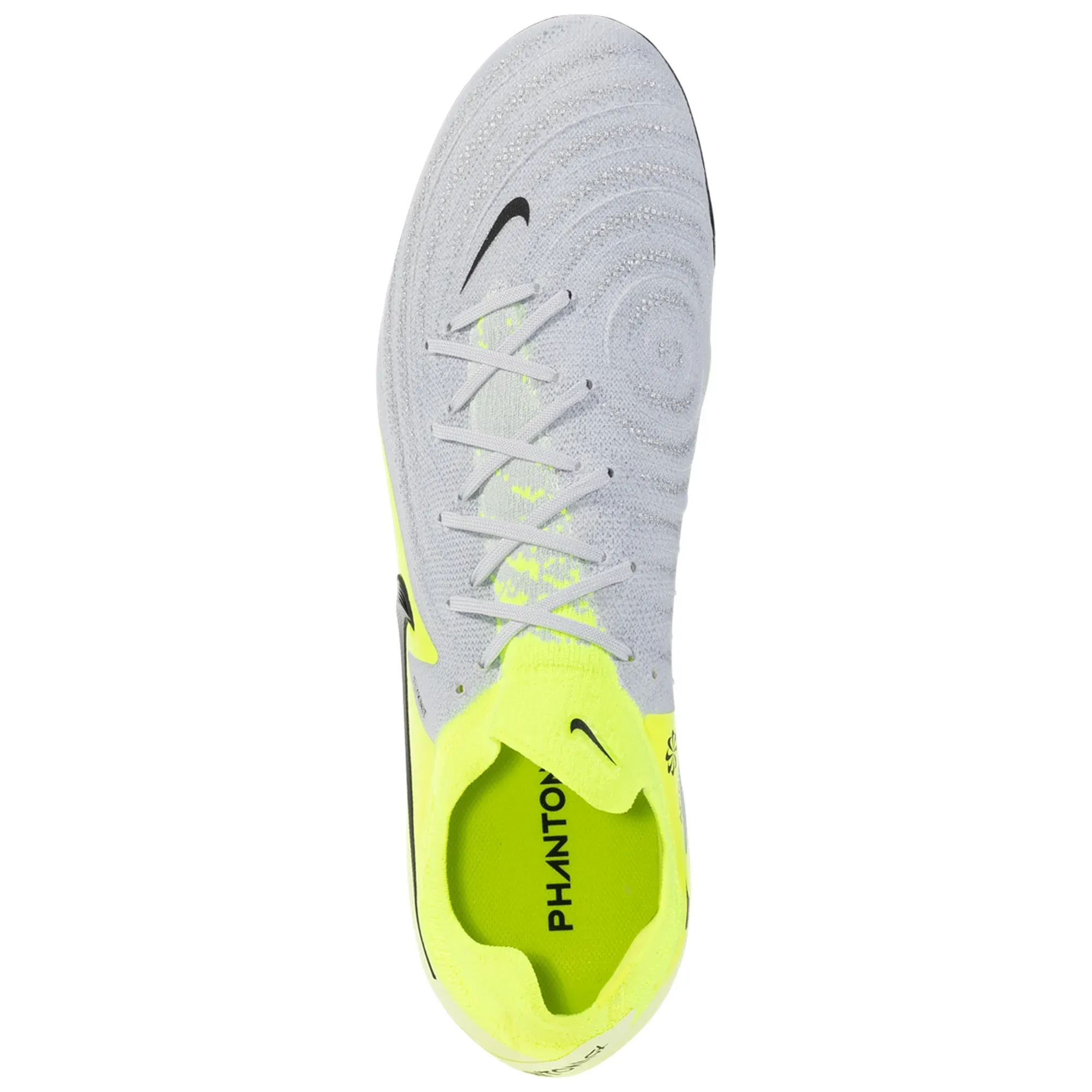 Nike Phantom GX II Pro FG Soccer Cleats (Metallic Silver/Black-Volt) Midfielder Role Game Strategy