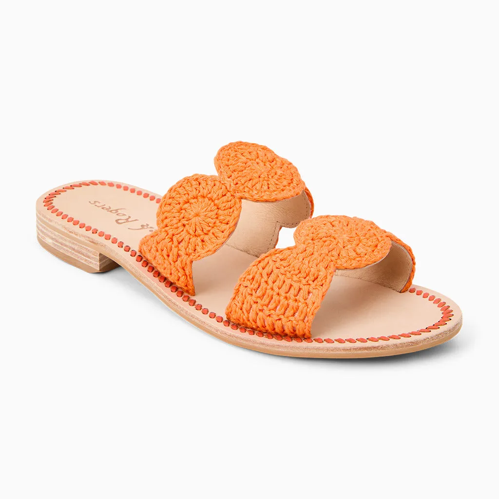 Laurin Crochet Sandal Good Traction Comfort Strap