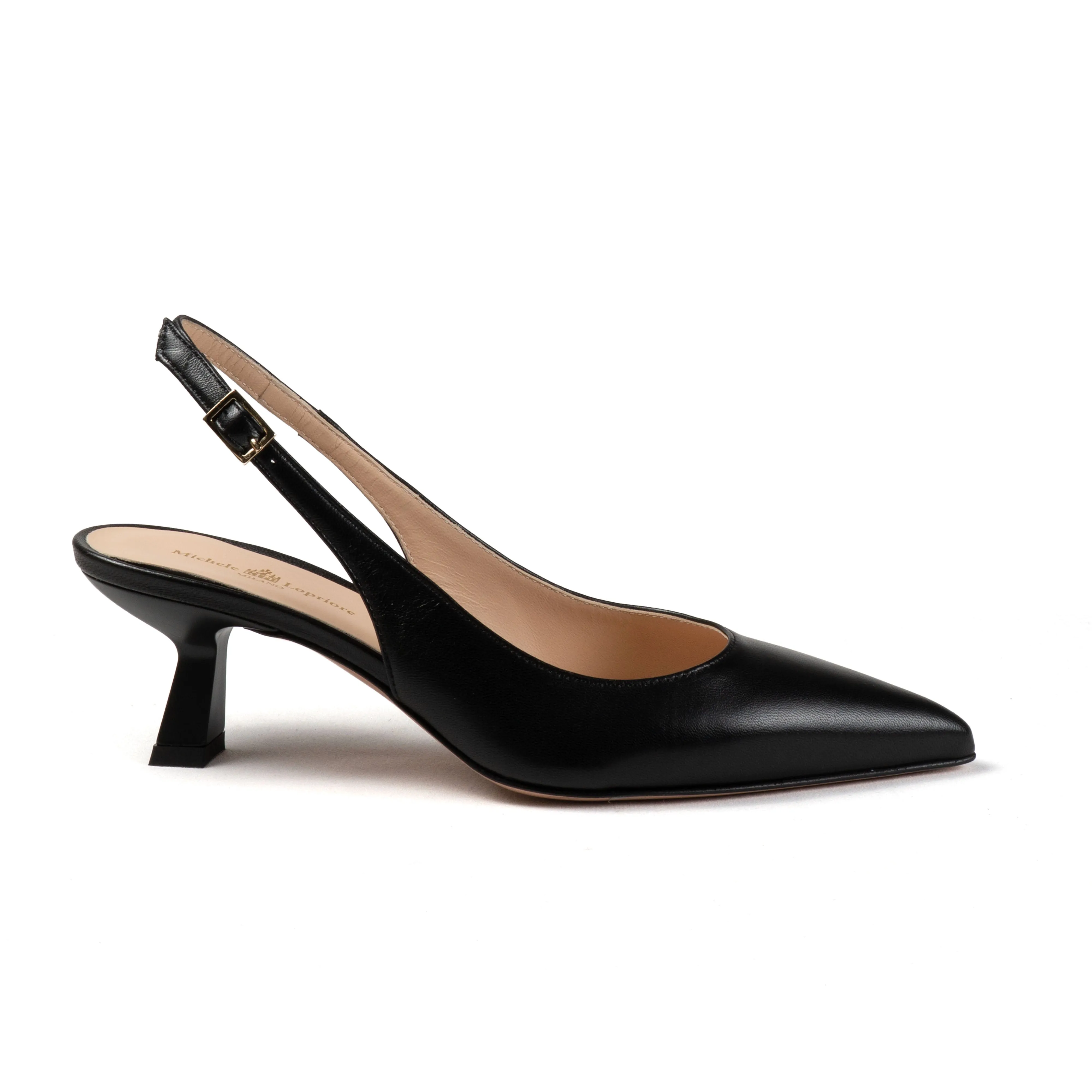 Boho Chic Heels Comfortable Heels for Work LINDSAY SLINGBACK 2.5