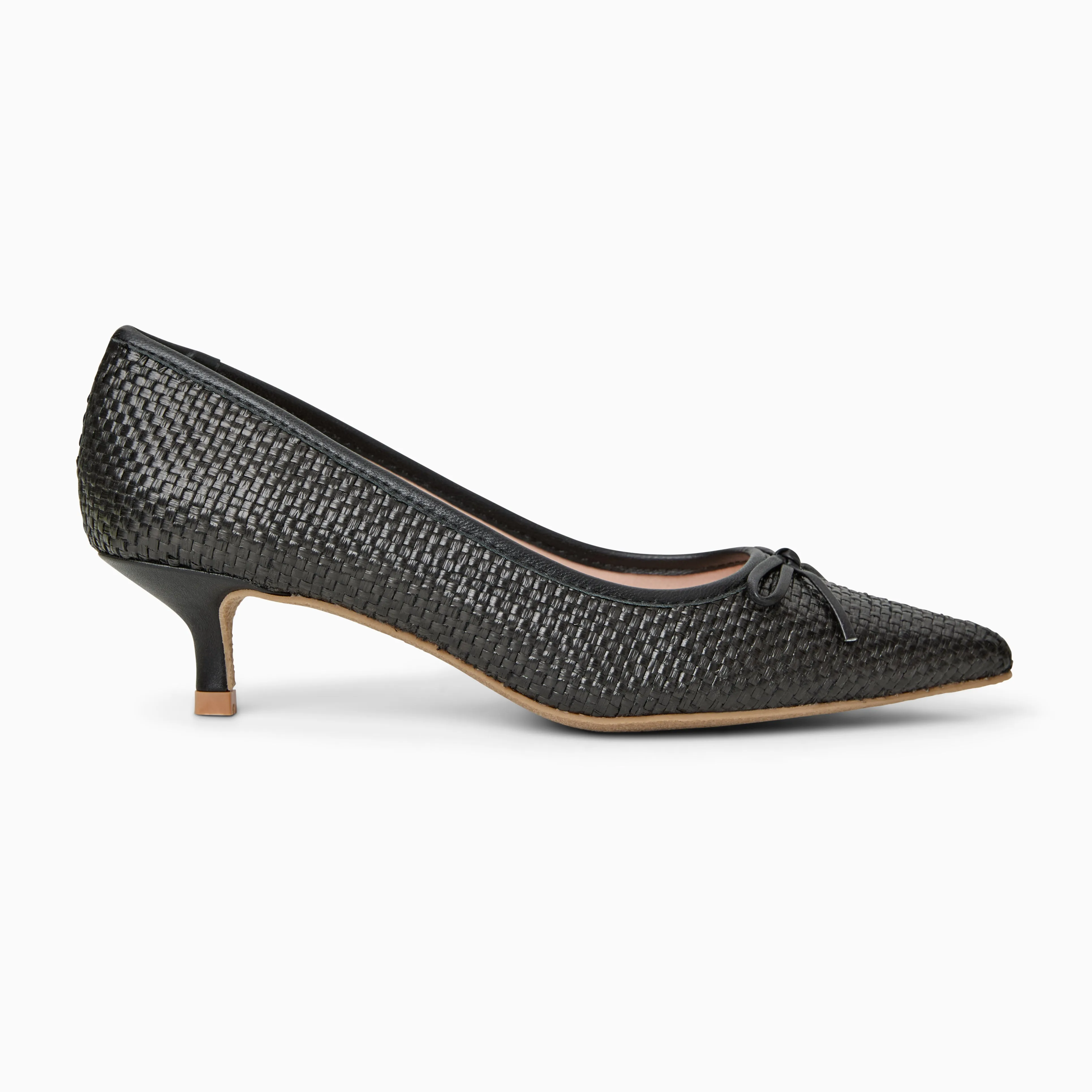 Pammi Kitten Heel Pump Comfort Wedge Wide toe box