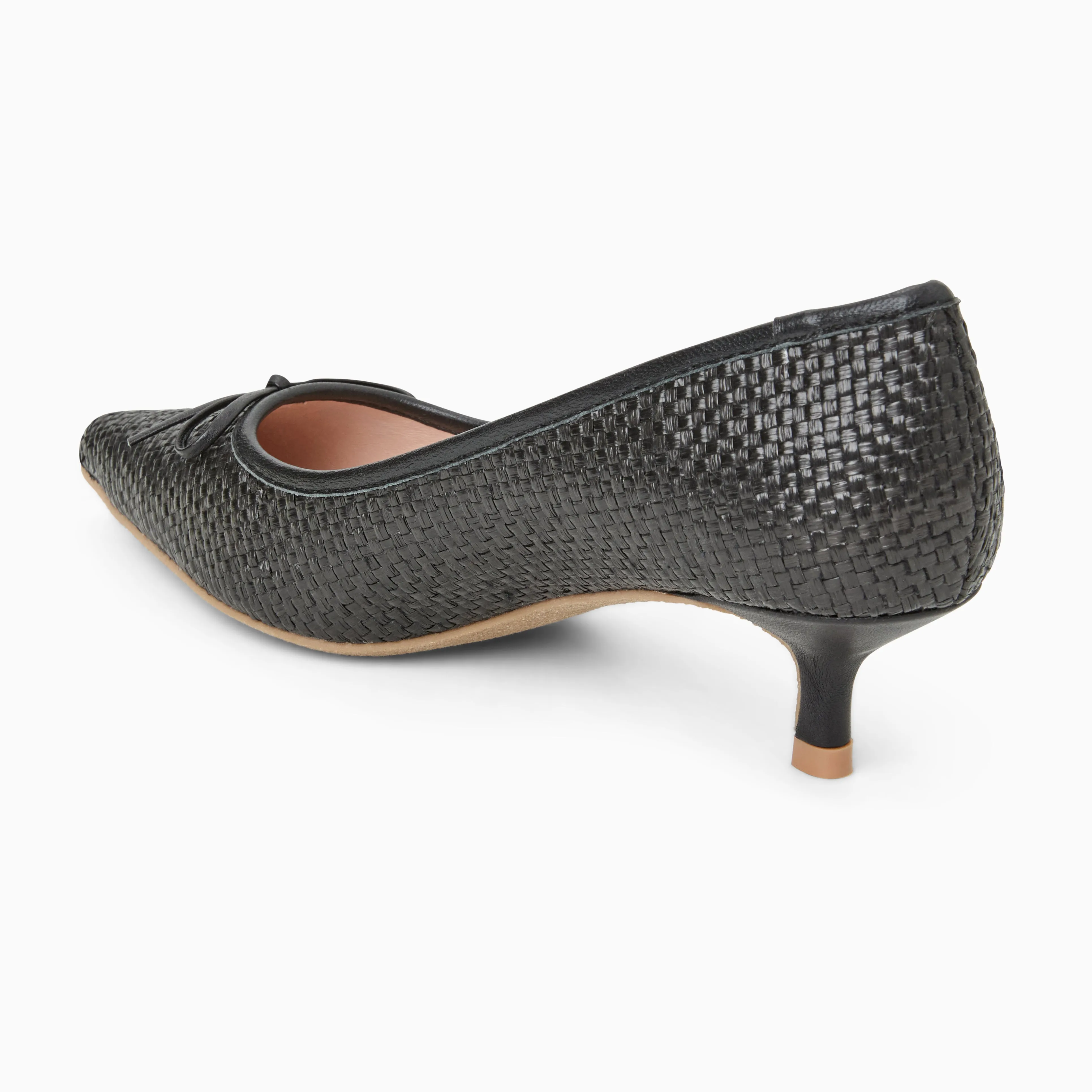 Velvet Rich Pammi Kitten Heel Pump