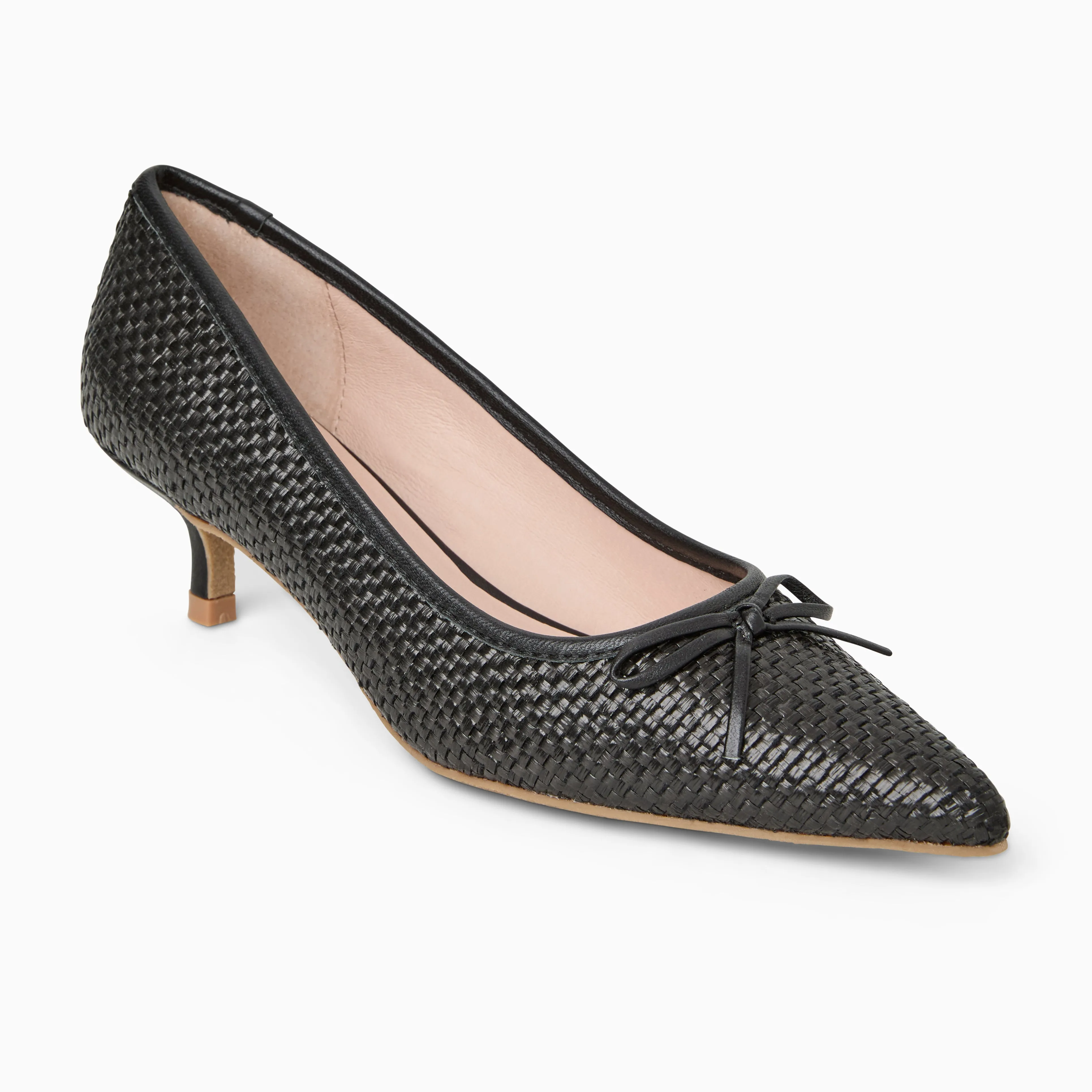 Pammi Kitten Heel Pump Rich Jewel