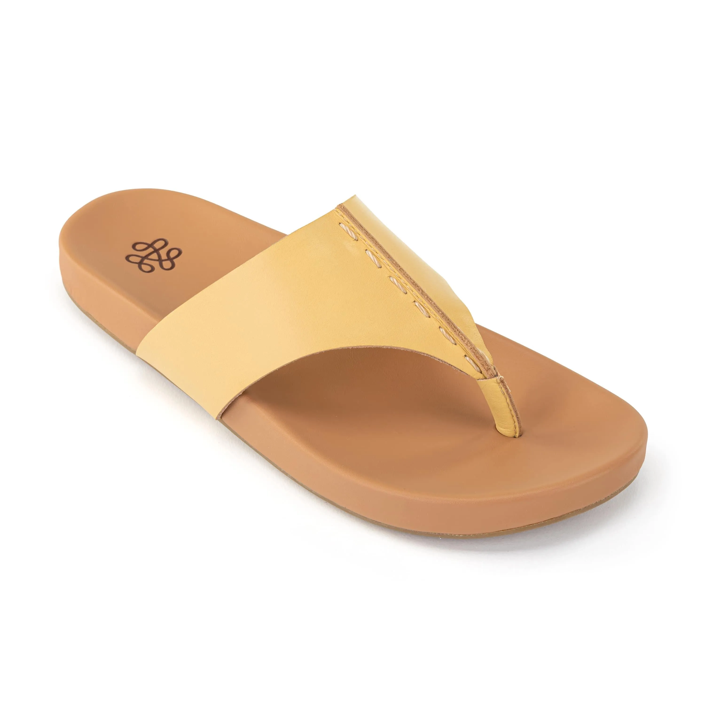 Everly Sandal - Leather - Buttercup Spring Bloom