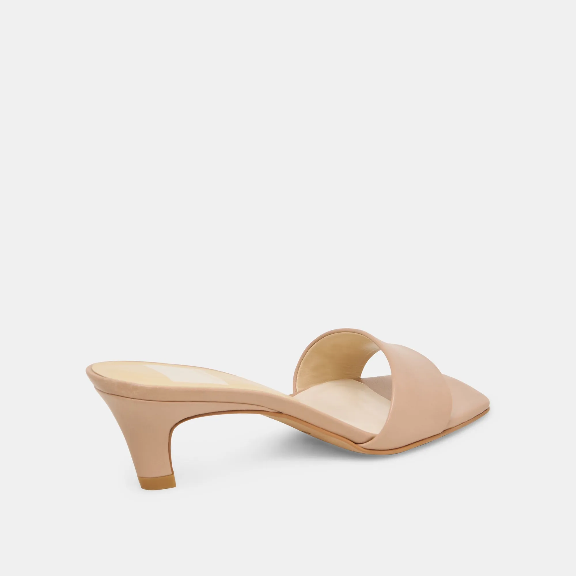 Comfortable Stilettos REXA HEELS LIGHT TAN LEATHER