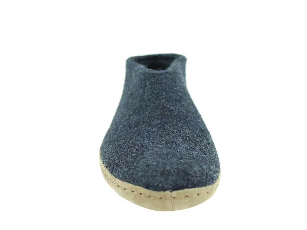 Easy Slip-On Beach Slip Comfort Glerups Closed Slippers Denim