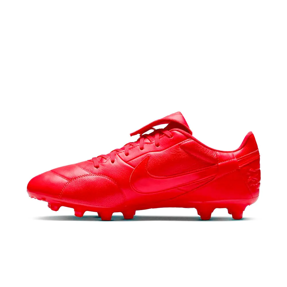 Nike Premier III FG Soccer Cleats (Fire Red) Play Stability Firm Placement