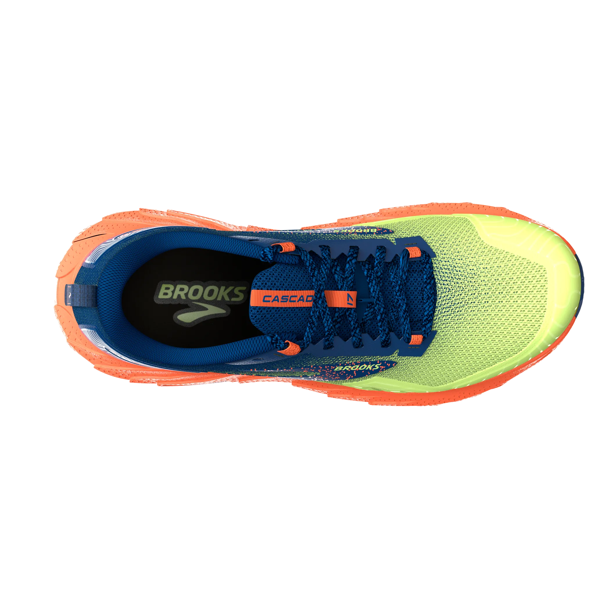 Men's Cascadia 17 running in a Pilates studio shoes daylight
