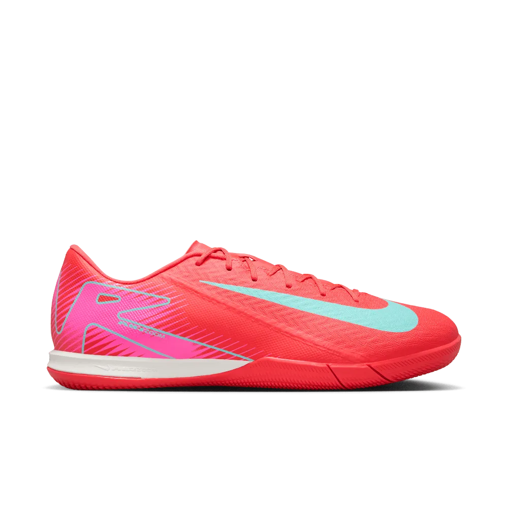 Nike Mercurial Vapor 16 Academy IC Indoor Football Shoes (Ember Glow/Aurora Green) Beach Vibe World Step