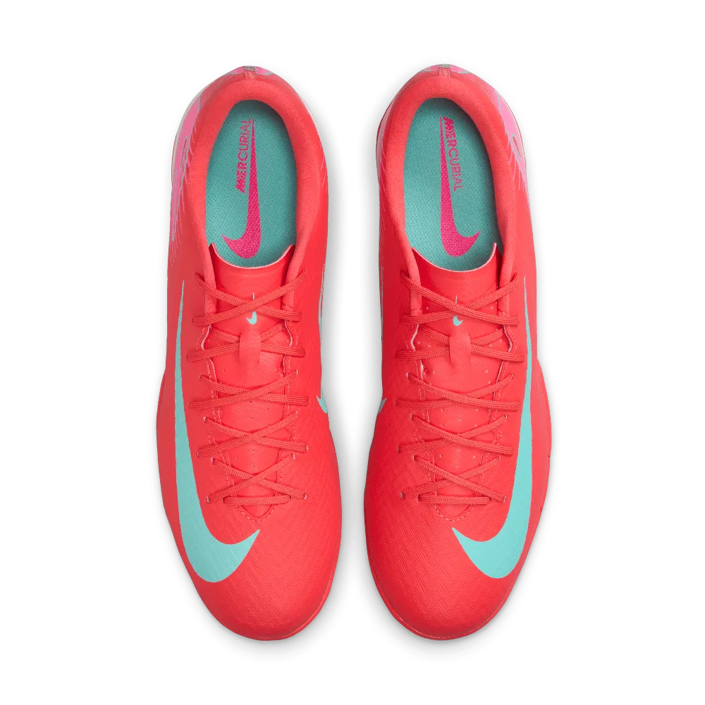 Dad Style Shock Guard Nike Mercurial Vapor 16 Academy IC Indoor Football Shoes (Ember Glow/Aurora Green)