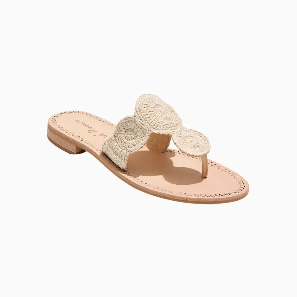 Jacks Crochet Sandal Sky Blue Stable Core