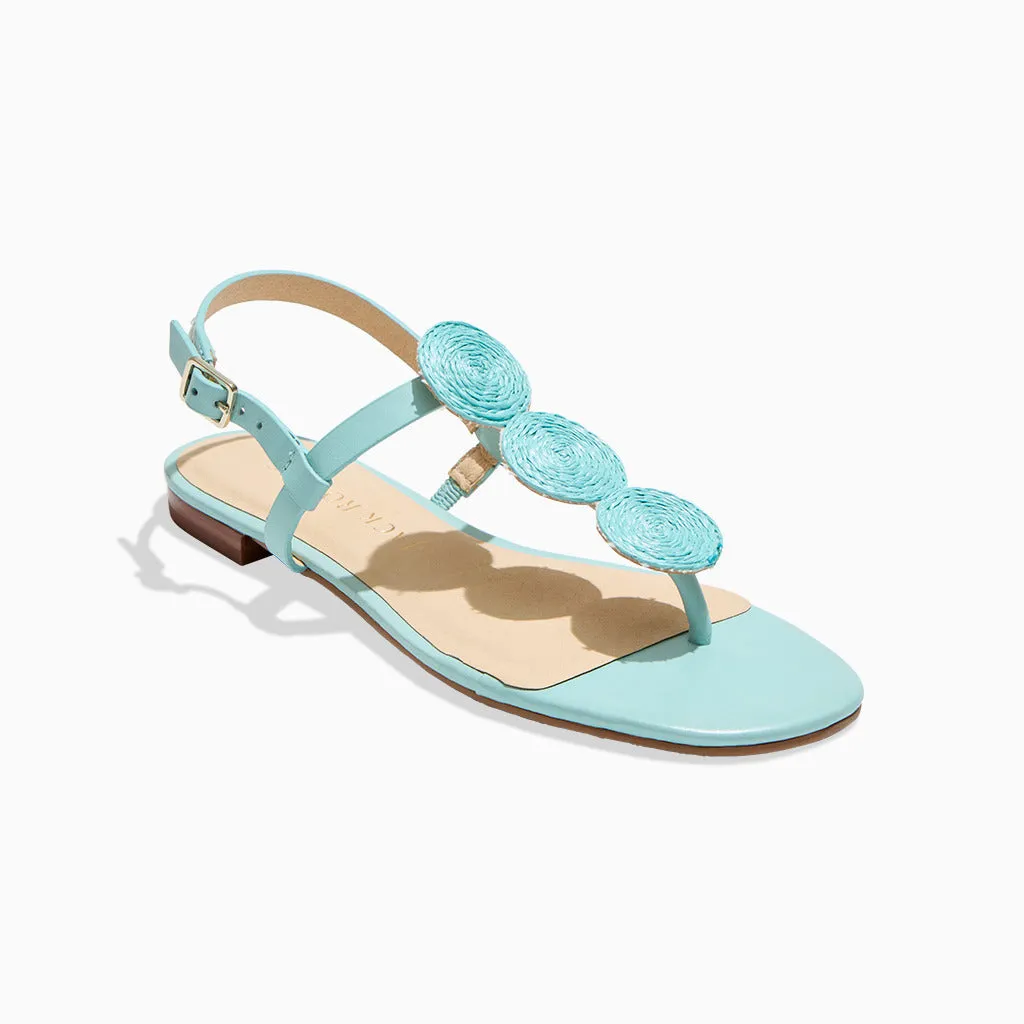 All Time Worth Raffia Flat Sandal