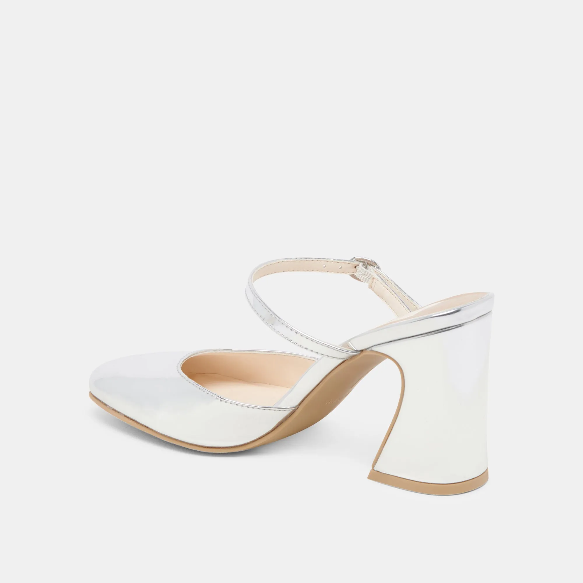 BIENNE HEELS SILVER STELLA Mesh Upper