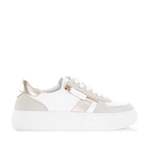 ALFIE & EVIE MILLER WHITE ROSE GOLD Ergonomic Design