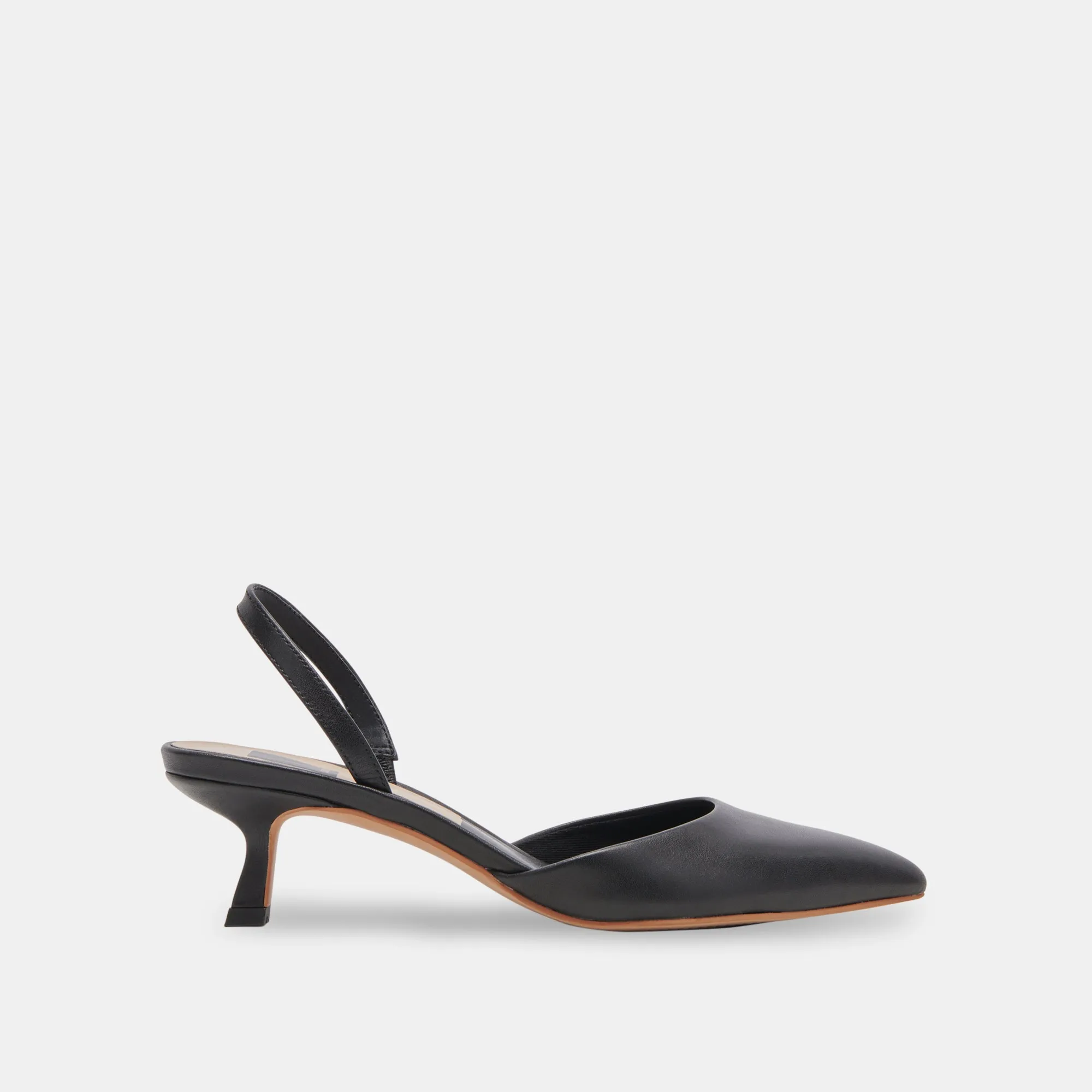Flexible Upper CORSA HEELS BLACK LEATHER