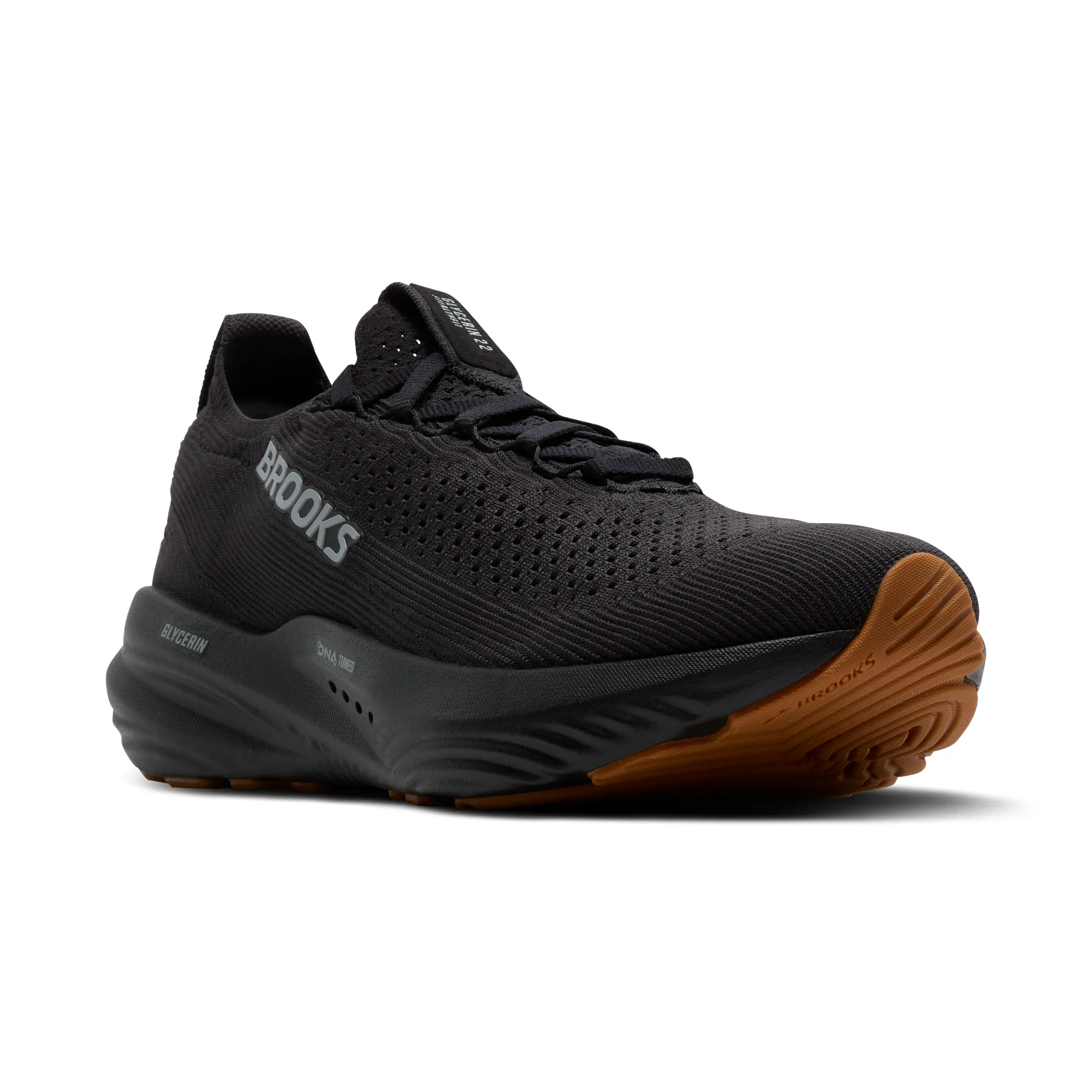 running in a fun run shoes Glycerin StealthFit 22