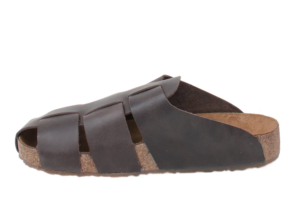 Haflinger Men's Sandals Pius Brown Toe Protection Hill Walk