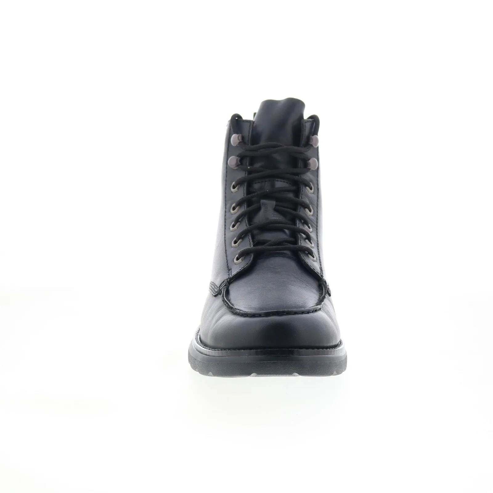 Lightweight Comfort Dingo Tailgate DI-309 Mens Black Leather Lace Up Casual Dress Boots