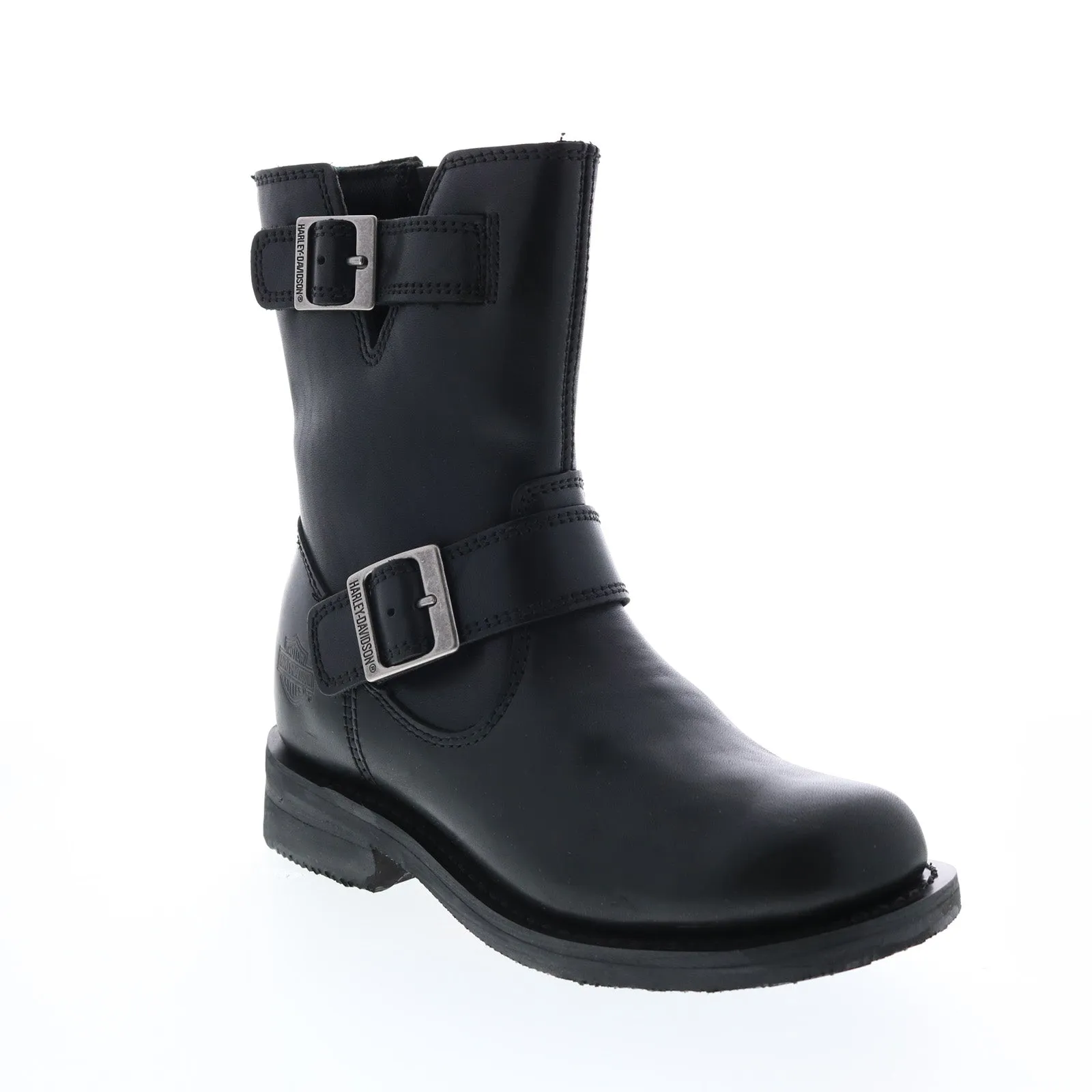 Cool Look Harley-Davidson Barlyn 7" Engineer D84721 Womens Black Motorcycle Boots