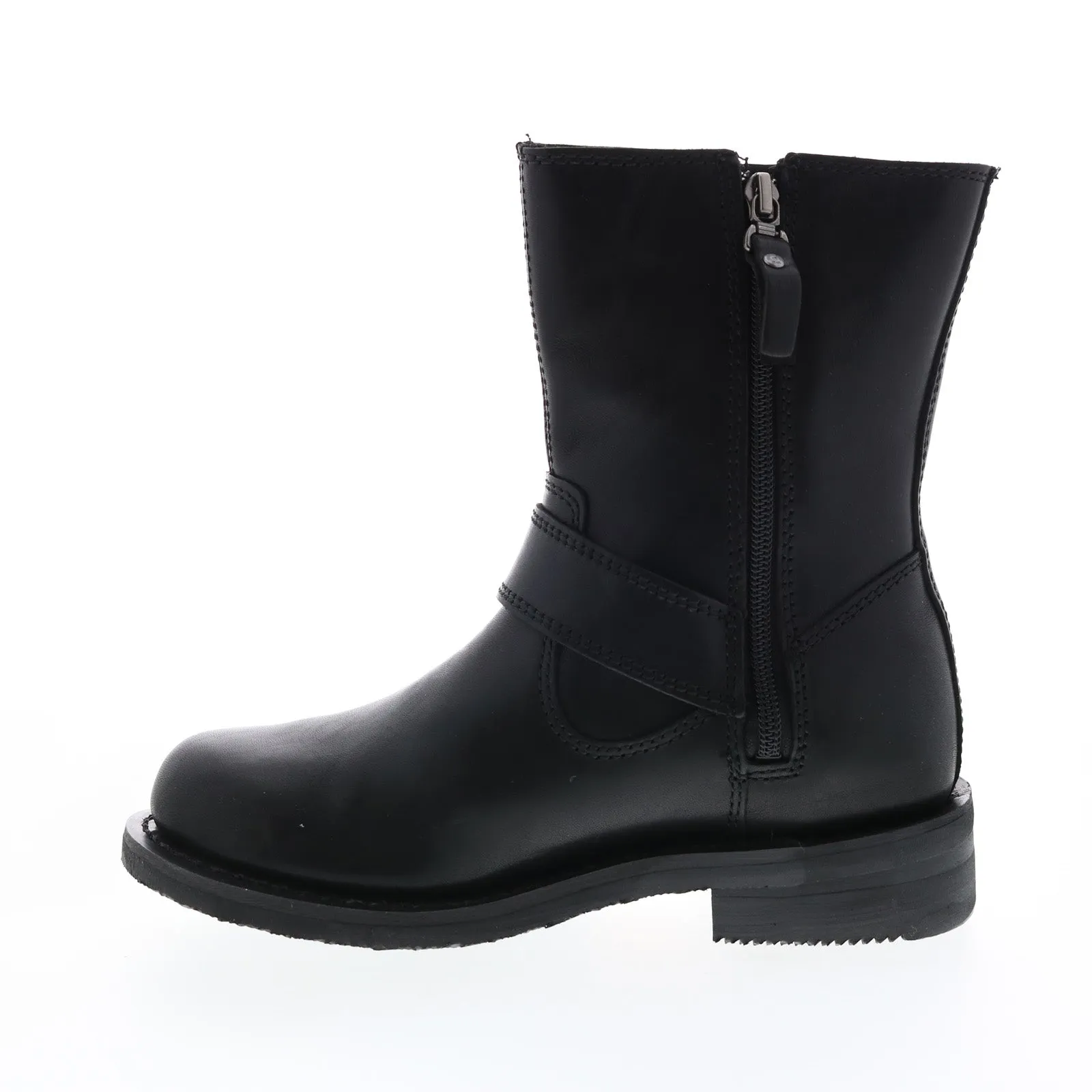 Stretchable Harley-Davidson Barlyn 7" Engineer D84721 Womens Black Motorcycle Boots