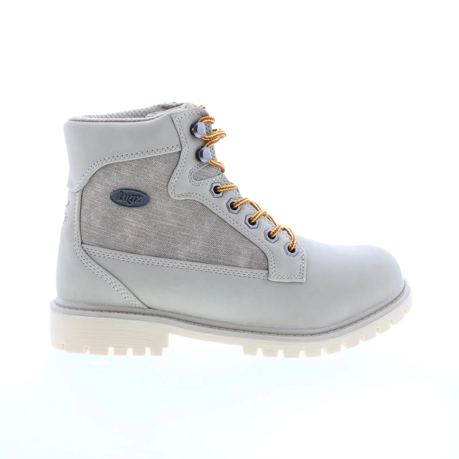 Versatile Outfit Sleek Function Lugz Sevi WSEVID-0446 Womens Gray Synthetic Lace Up Casual Dress Boots