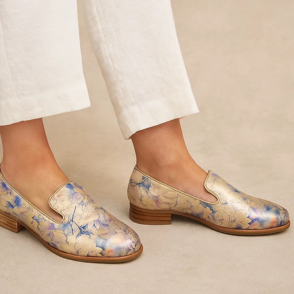 BRESLEY ANON GOLD ROSE Relax Walk Weekend Ready