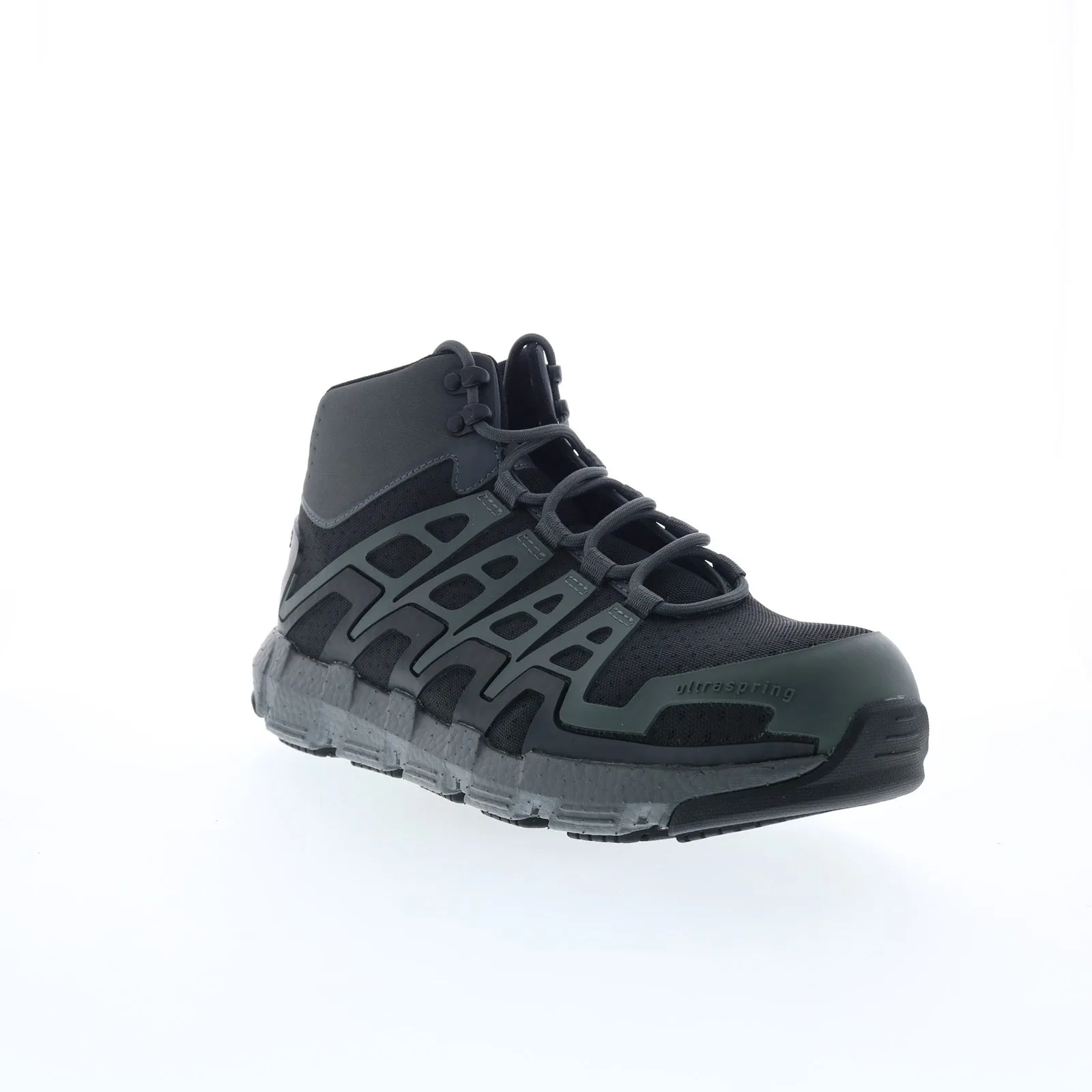Comfortable Insole Wolverine Rev DuraShocks CarbonMax Toe W211018 Mens Gray Wide Work Boots