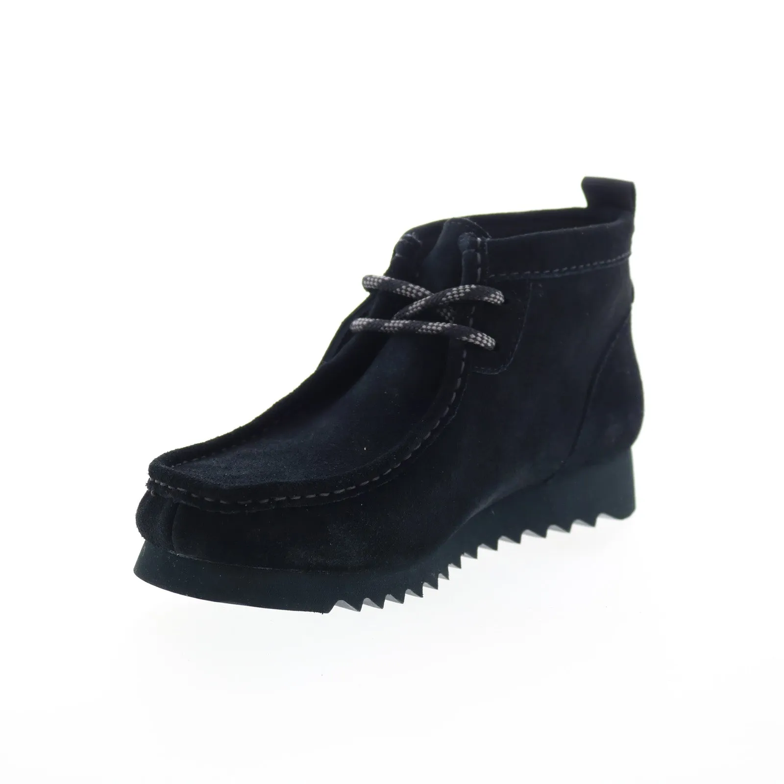 All Activity Clarks Wallabee 2 FTRE 26174936 Mens Black Suede Lace Up Chukkas Boots