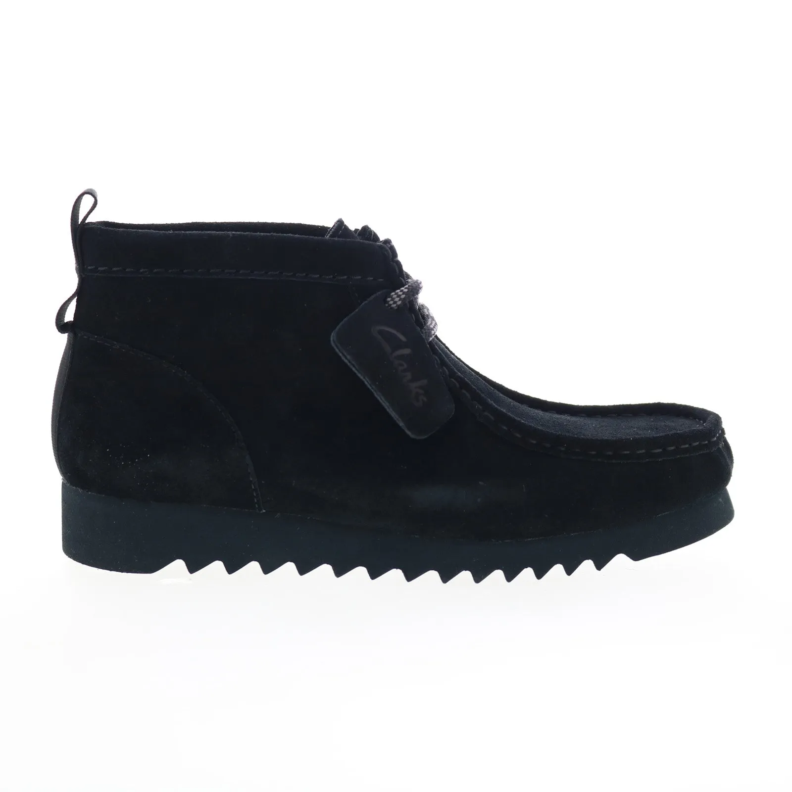 Moisture wicking Outdoor Travel Clarks Wallabee 2 FTRE 26174936 Mens Black Suede Lace Up Chukkas Boots